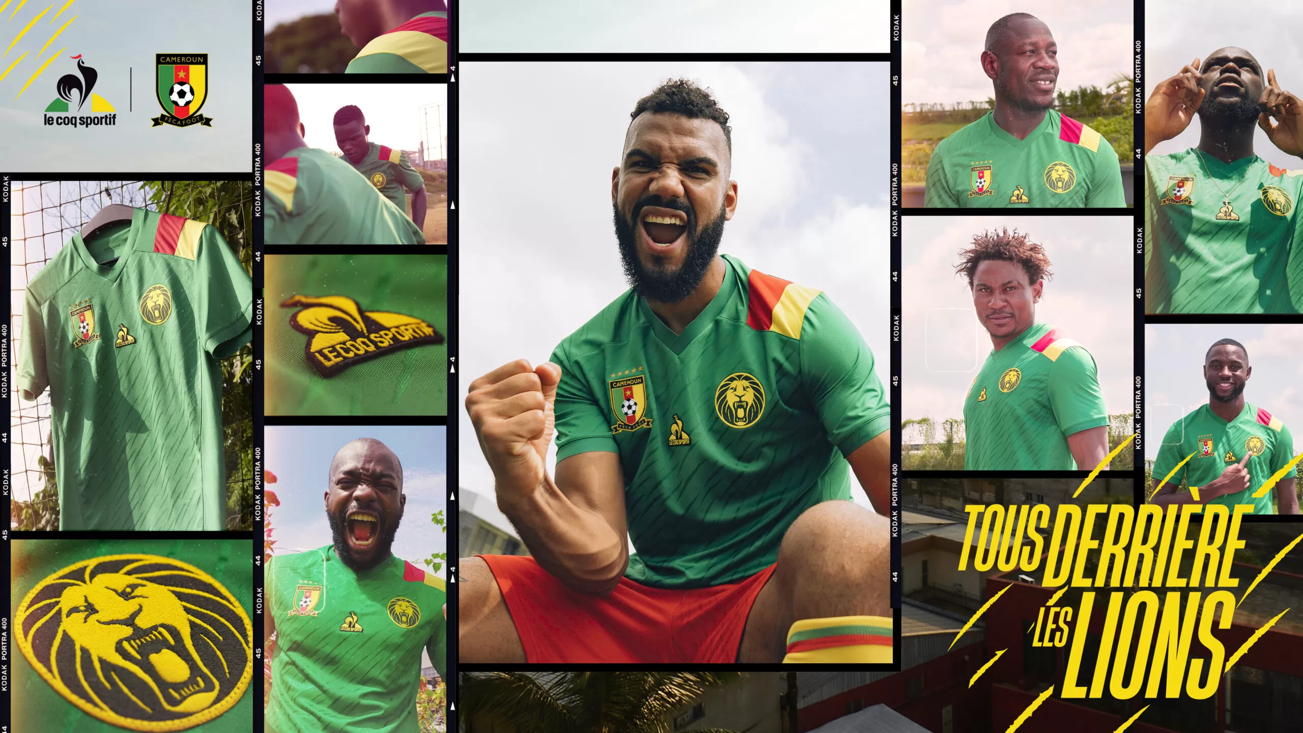 Équipementier des Lions Indomptables : 